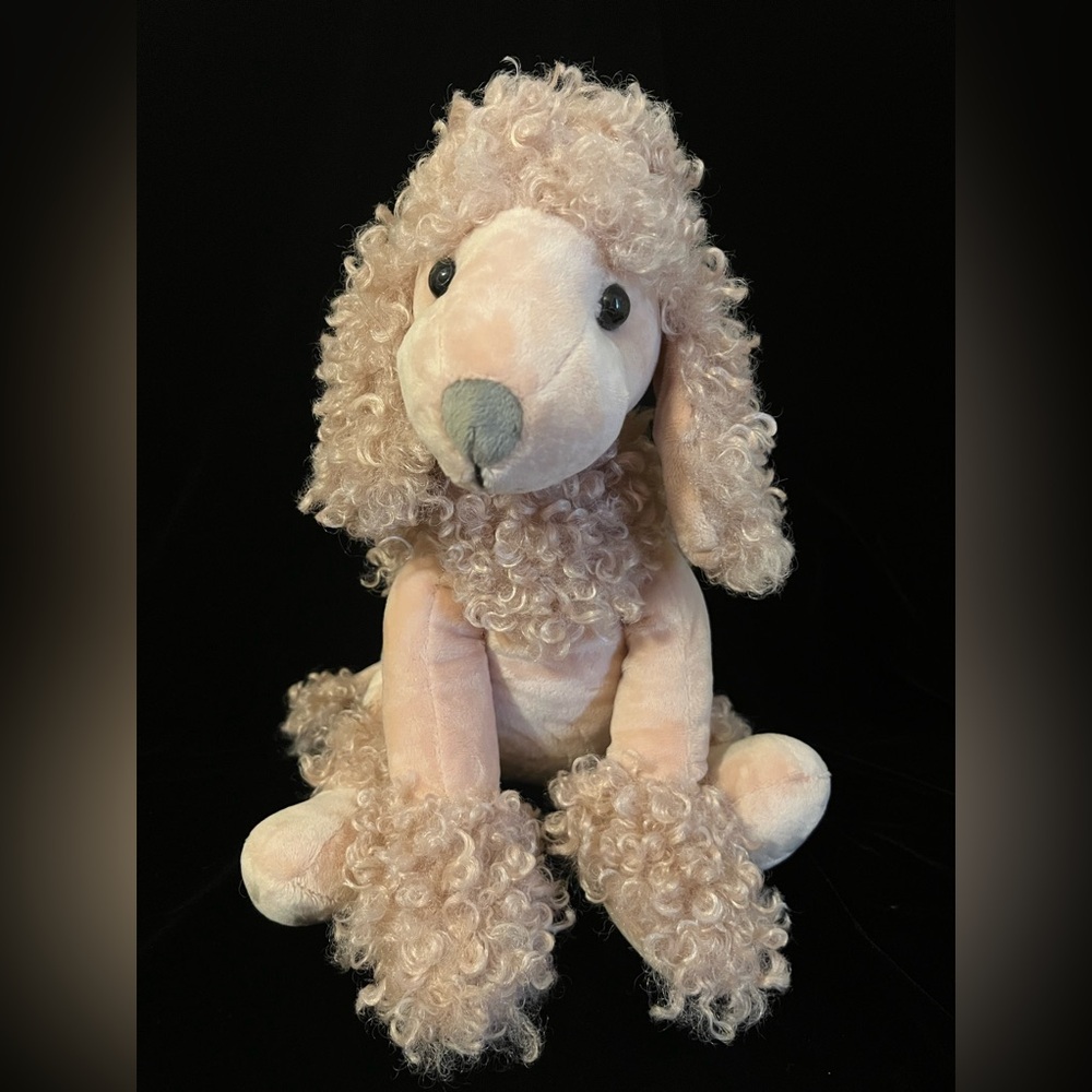 Mon Ami Mauve Poodle Plush